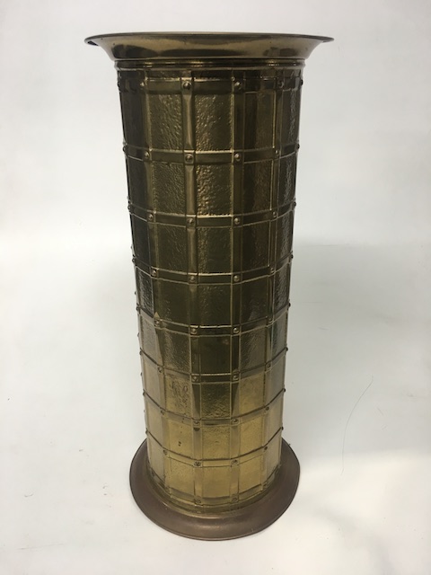 UMBRELLA STAND, Hall Stand - Brass Lattice